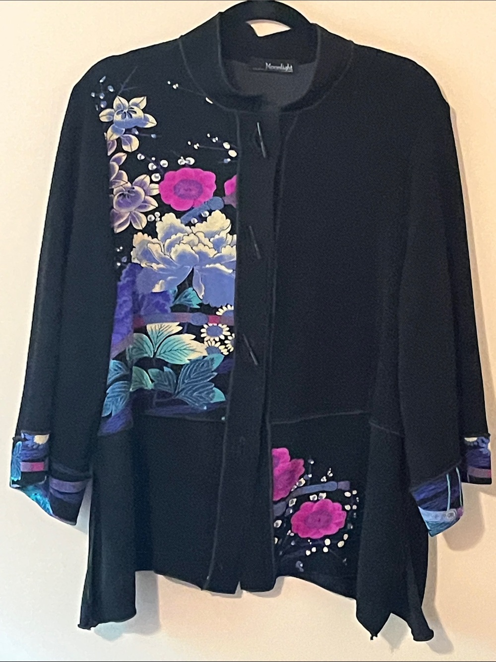 Purple Garden Jacket - Moonlight